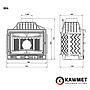 Камінна топка KAWMET W4 (14.5 kW)