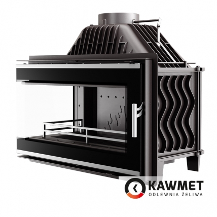 Камінна топка KAWMET W16 з лівим боковим склом без рами (14.7 kW)